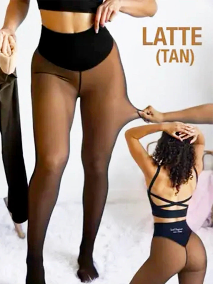 MAGIC Bare-Leg Look Fleece Lined Tights