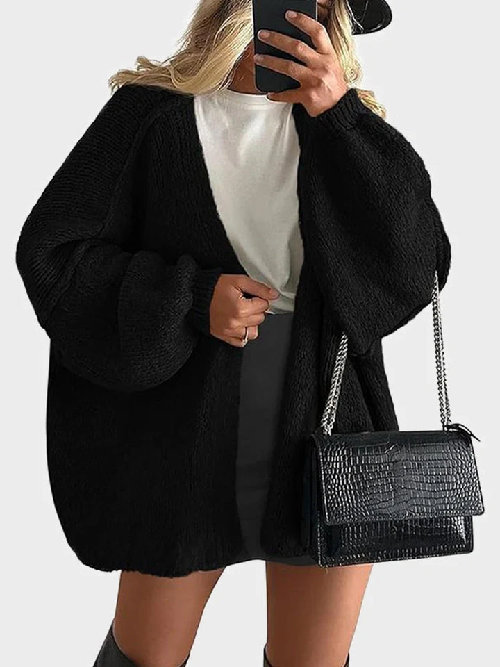 Women’s Oversized Knit Cardigan Sweater