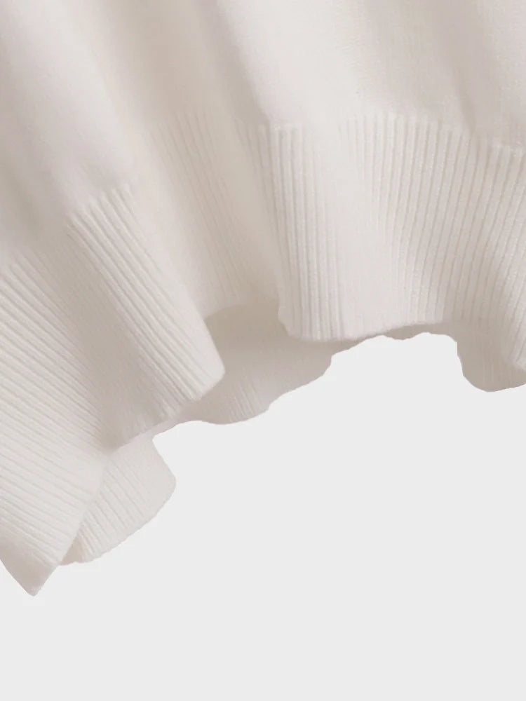 Long Sleeve Crew Neck Knit Oversized Sweater