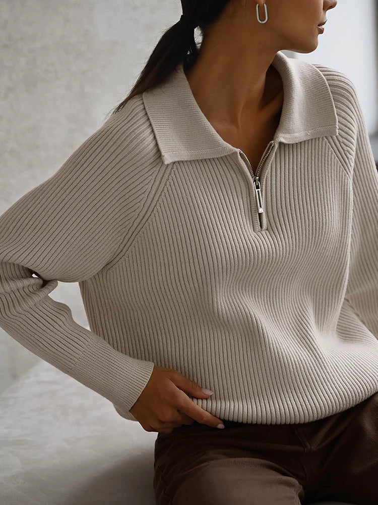 Women's Half Zip Pullover Sweaters