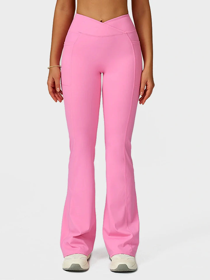 MAGIC CURVE High-Waist Flare Lounge Pants