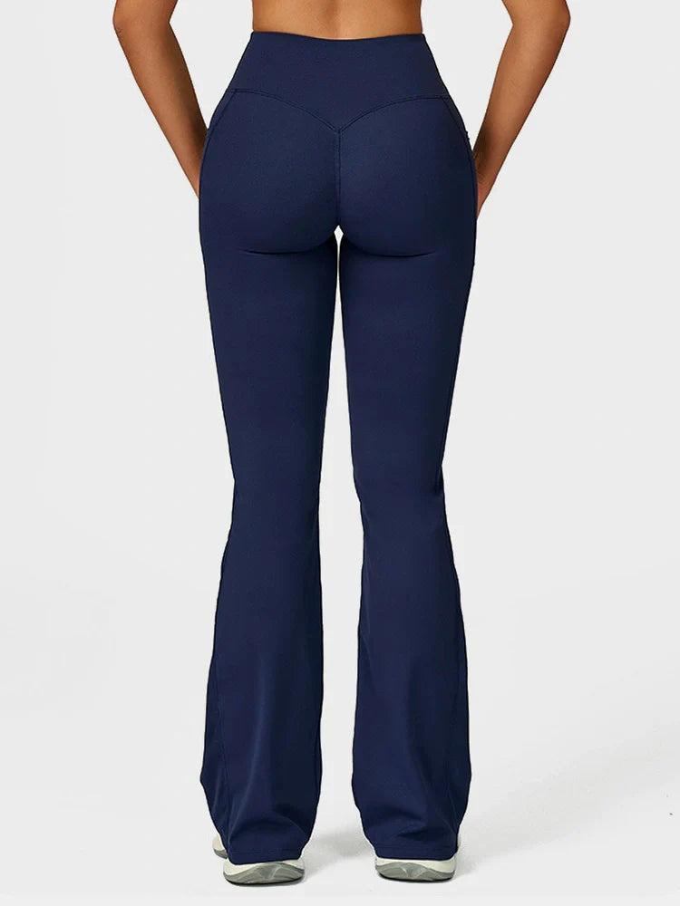 MAGIC CURVE High-Waist Flare Lounge Pants