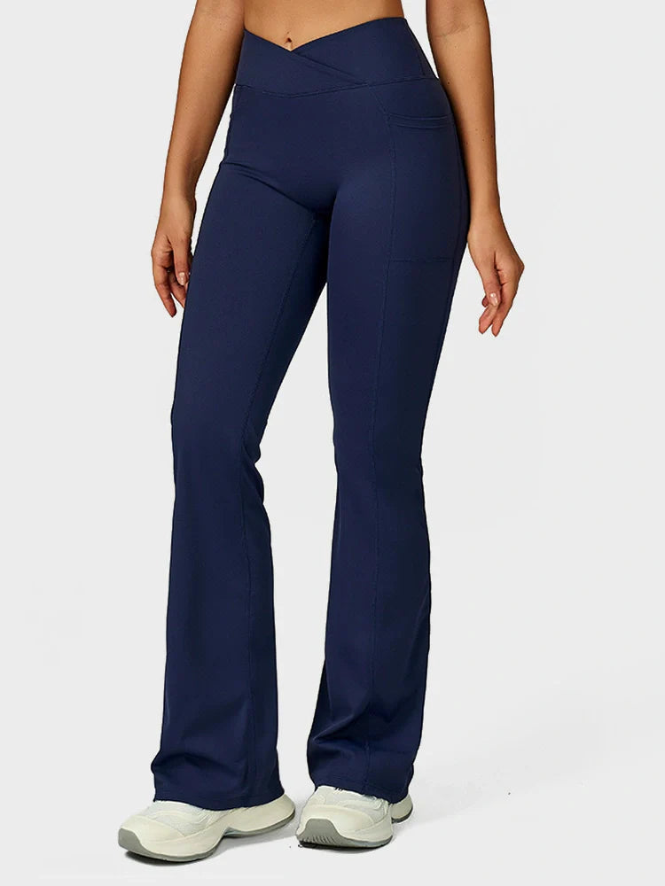 MAGIC CURVE High-Waist Flare Lounge Pants