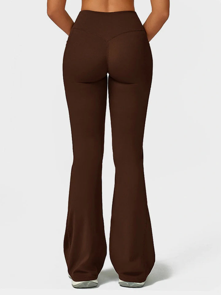 MAGIC CURVE High-Waist Flare Lounge Pants