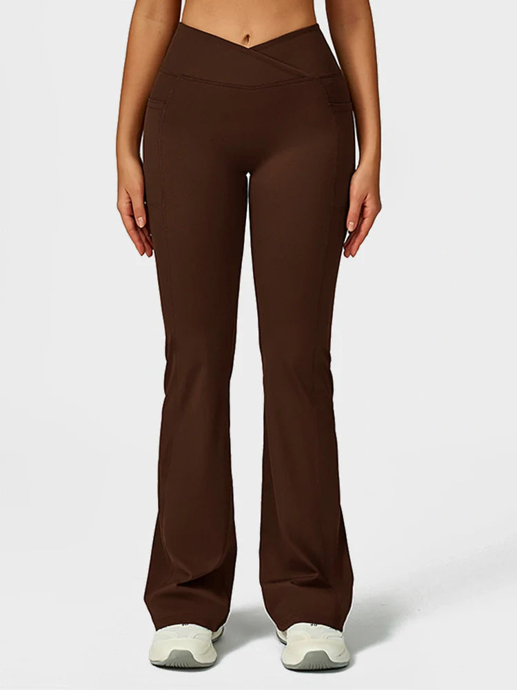 MAGIC CURVE High-Waist Flare Lounge Pants