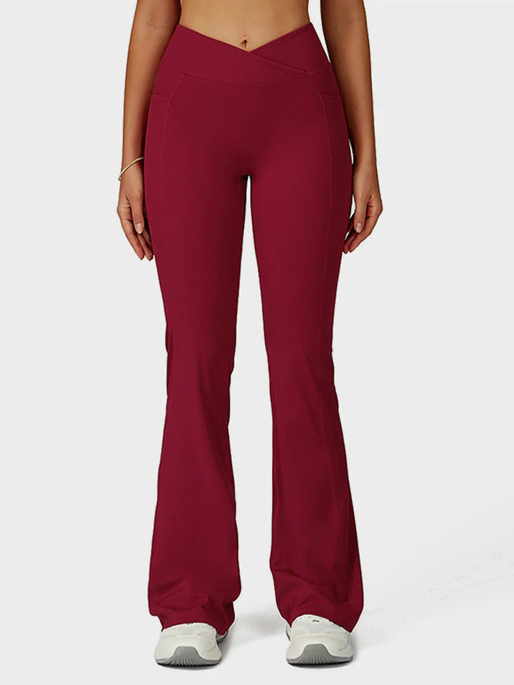 MAGIC CURVE High-Waist Flare Lounge Pants