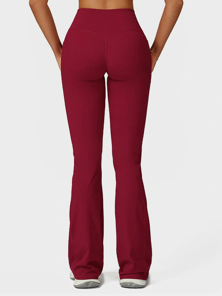 MAGIC CURVE High-Waist Flare Lounge Pants