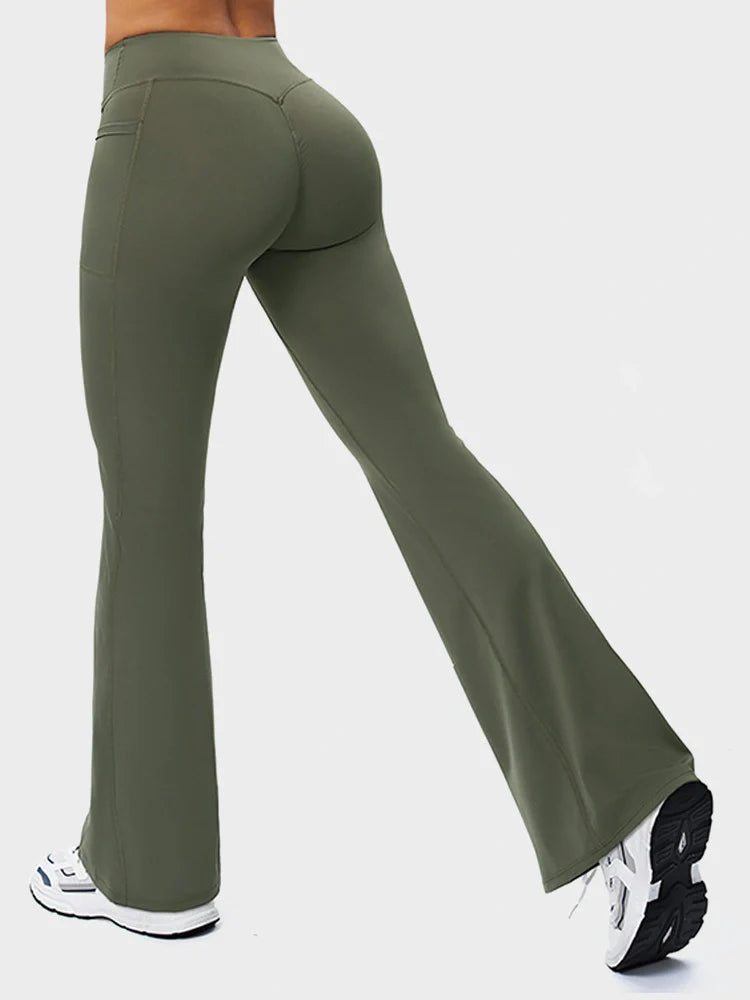 MAGIC CURVE High-Waist Flare Lounge Pants