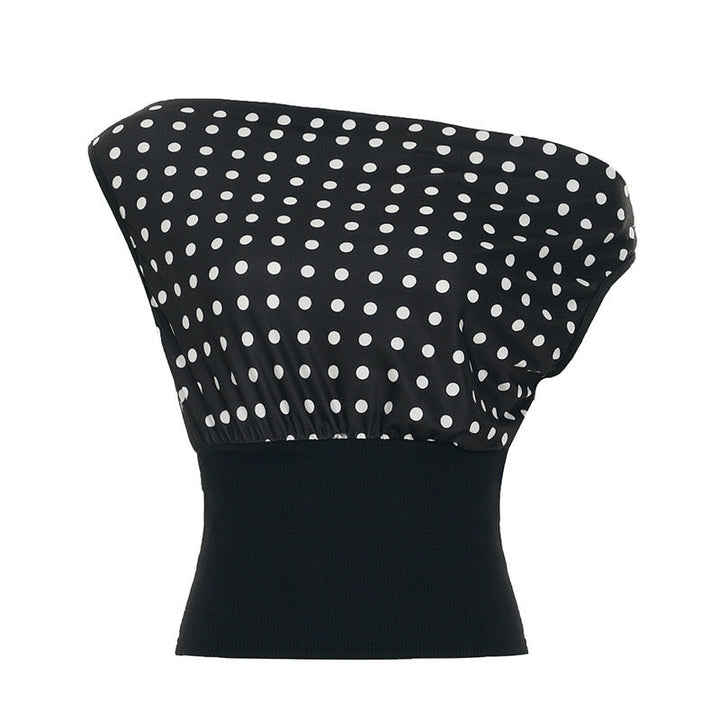 Bardot Dotted Top