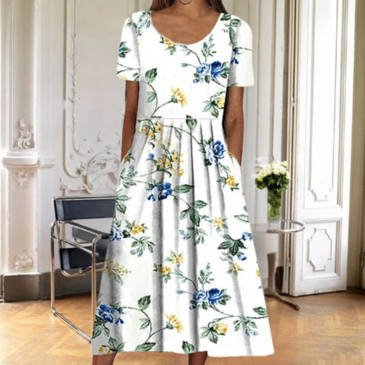 Faith | Comfortable Summer Floral Dress