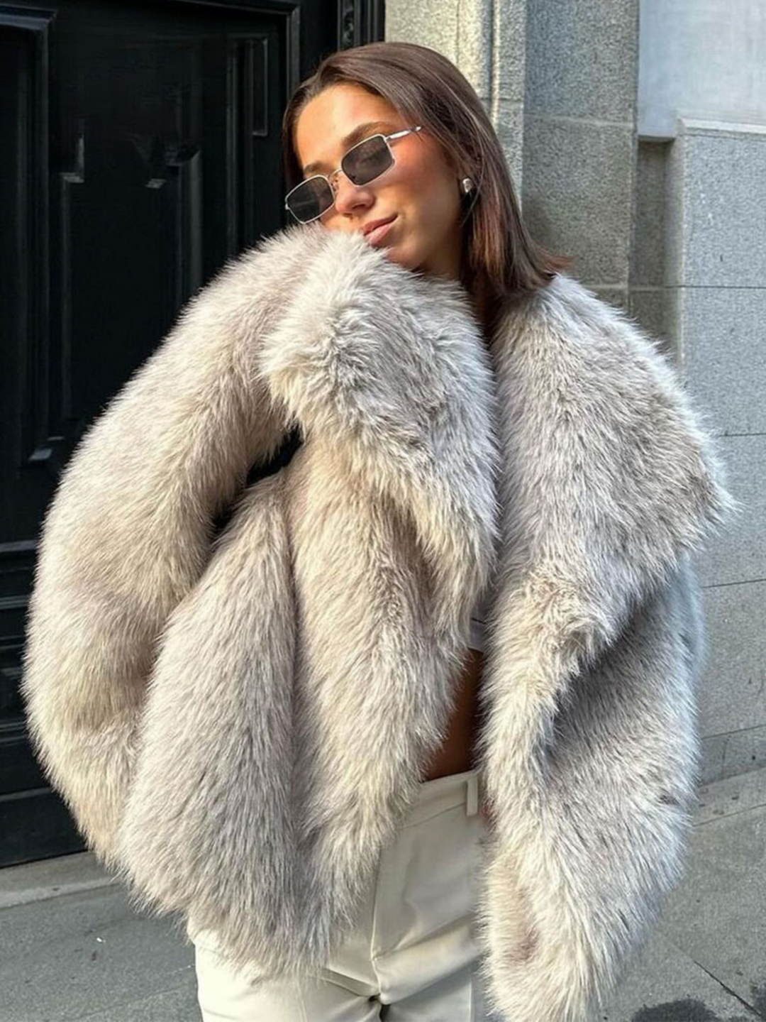 Giorgia Luxe Faux Fur Jacket