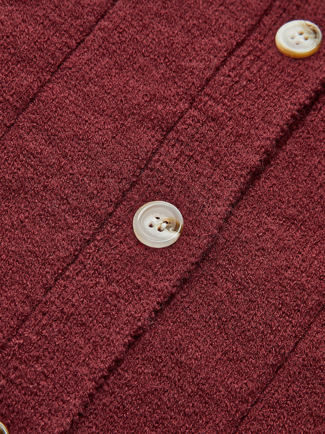 Crew Neck Button Soft Cardigan