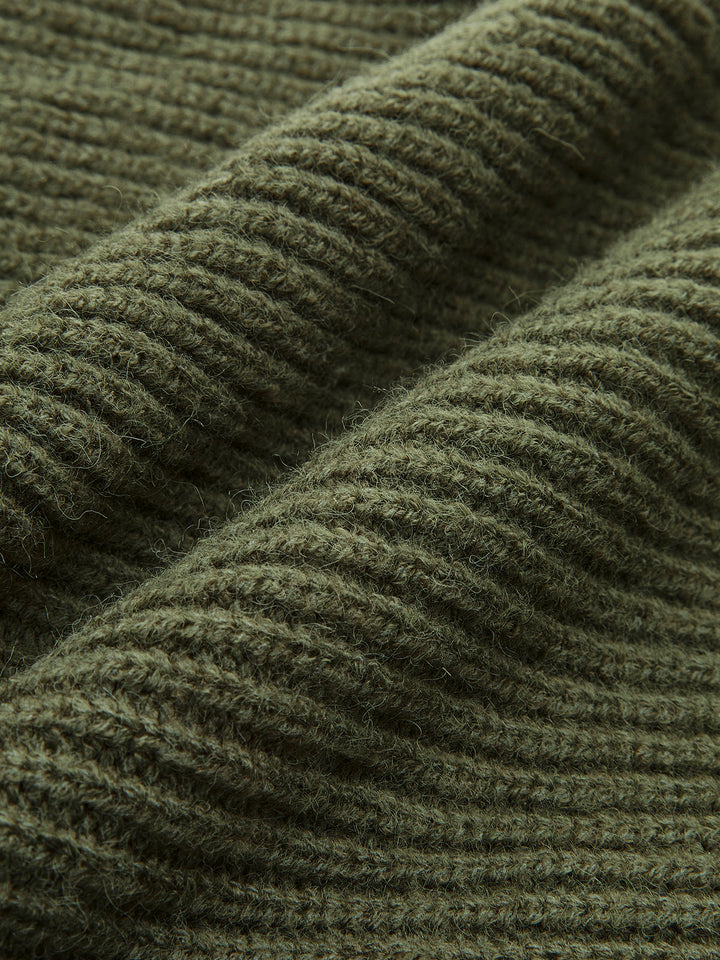 2 in 1 Bat Sleeve Halter Knit Top