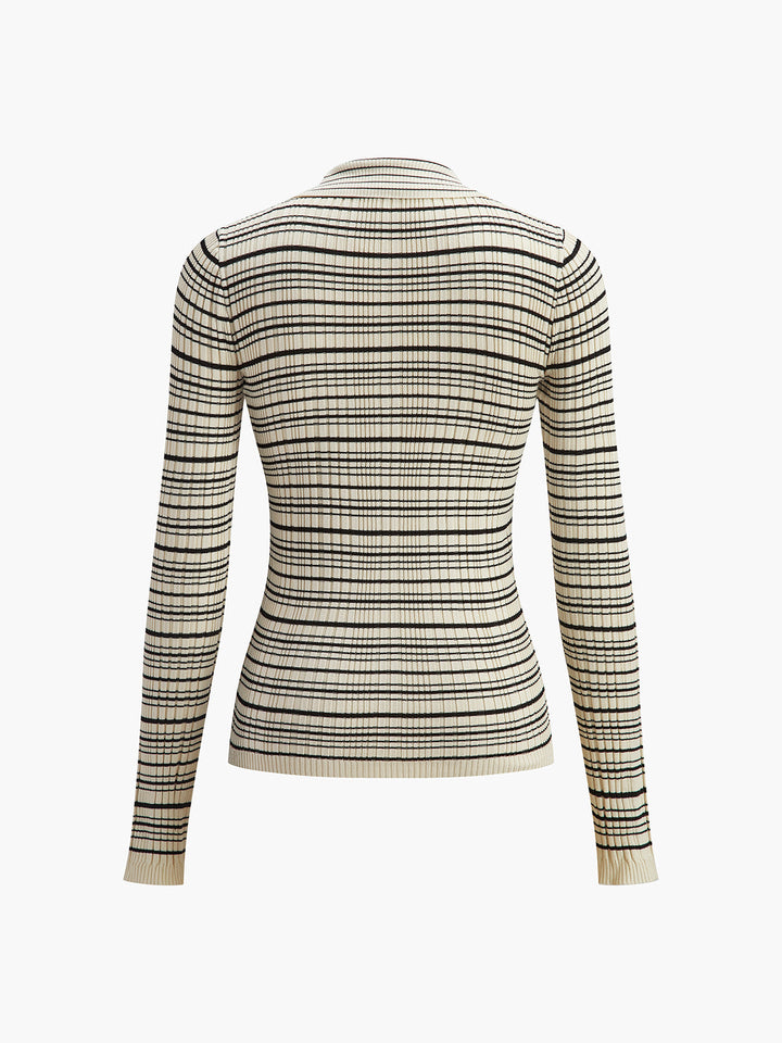 Musical Notation Knit Top