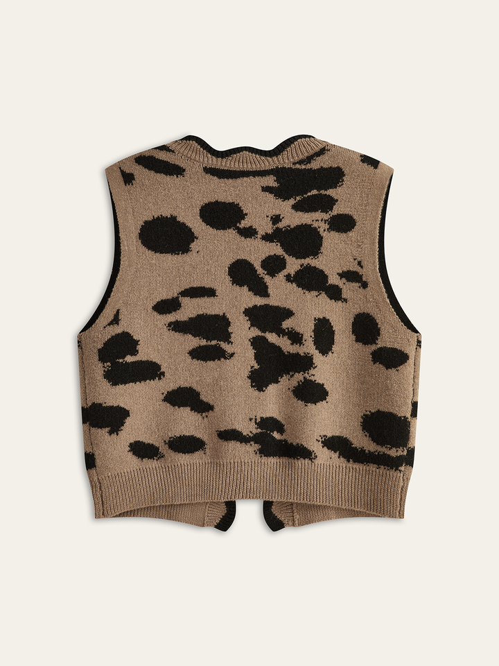 Leopard Print Cardigan