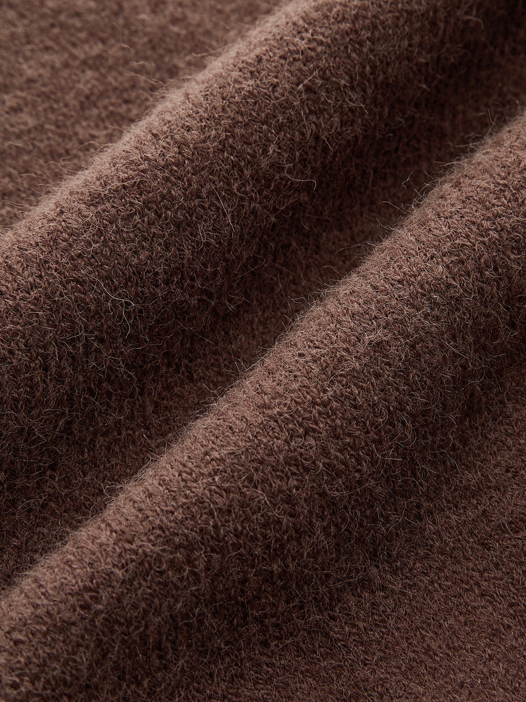 Crew Neck Button-Front Knit Cardigan