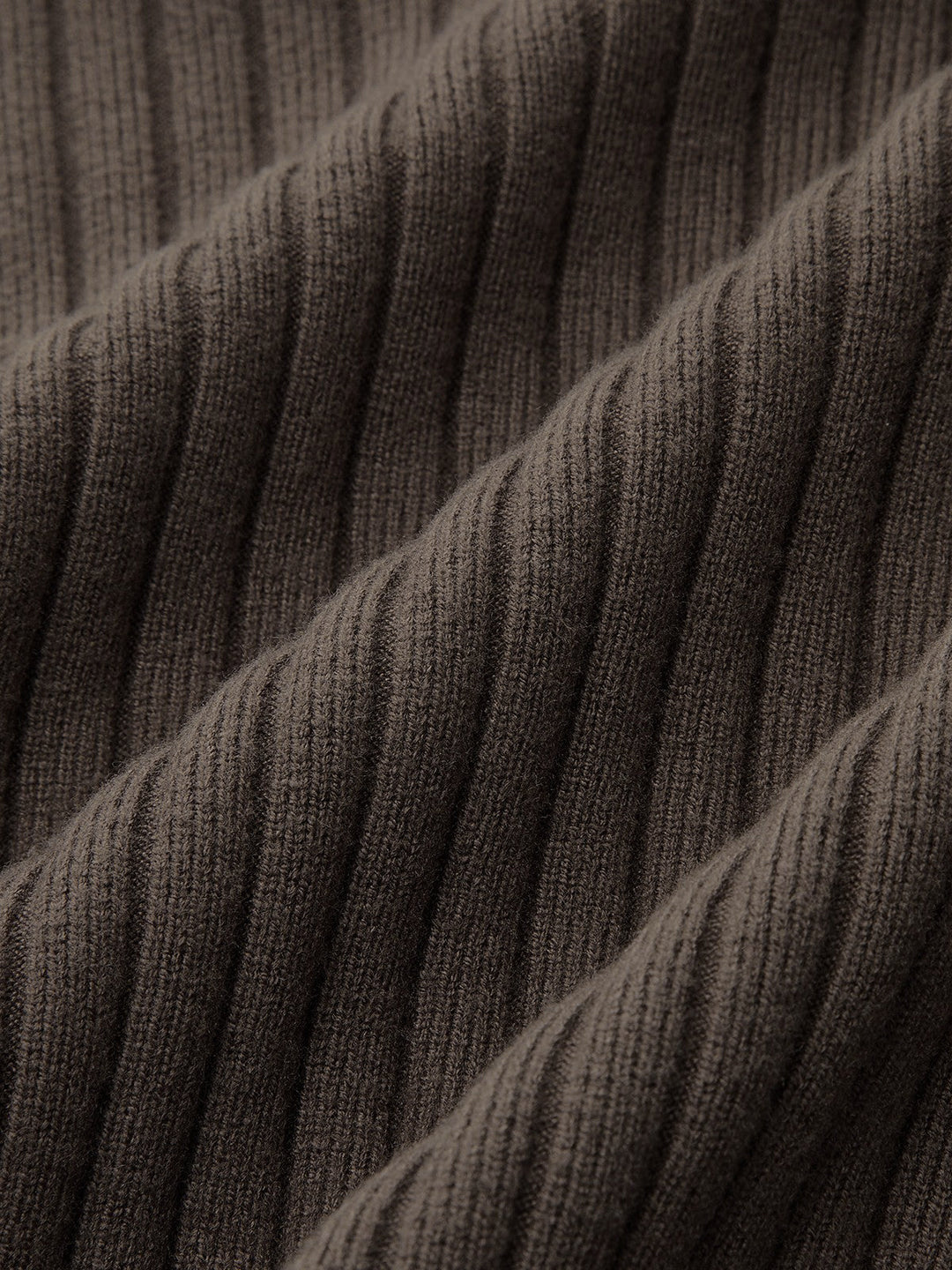 Ribbed Collared Metal Button Cardigan