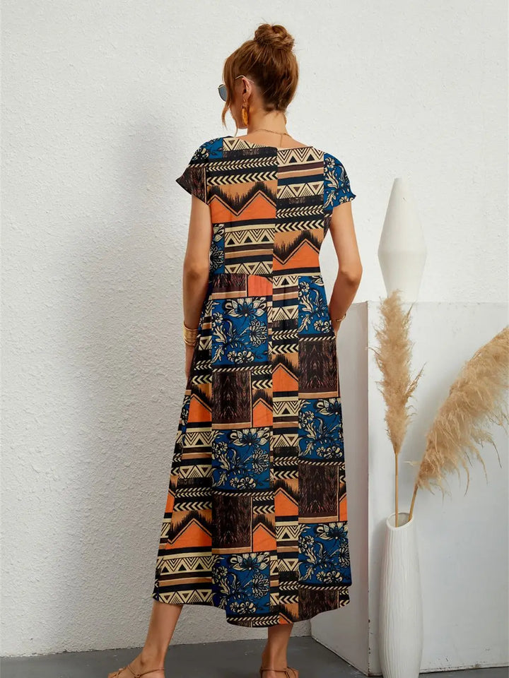 Emily | Bloom Waist Midi Dress