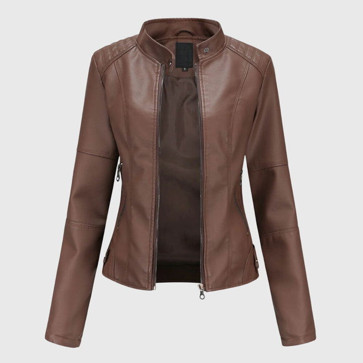 Giorgina™ - Stylish Leather Jacket for Women