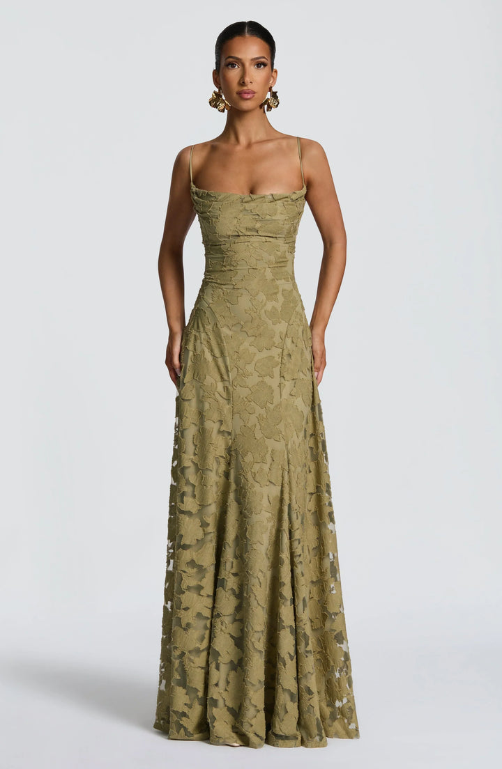 Clara Leon™ | Elegant Maxi Dress