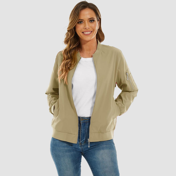 Women's Lightweight Bomber Jacket