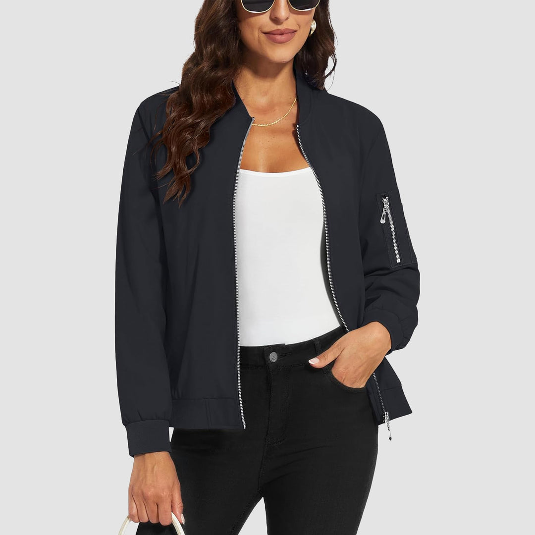 Women's Lightweight Bomber Jacket