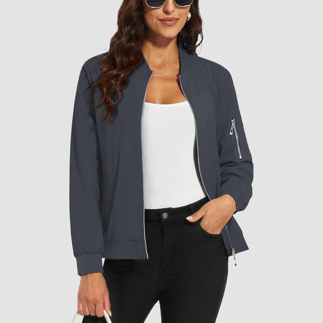 Women's Lightweight Bomber Jacket