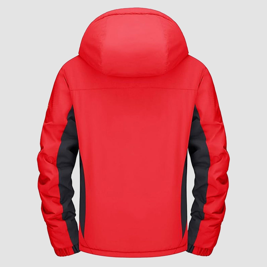 Women's Waterproof Fleece-Lined Ski Jacket with Hood