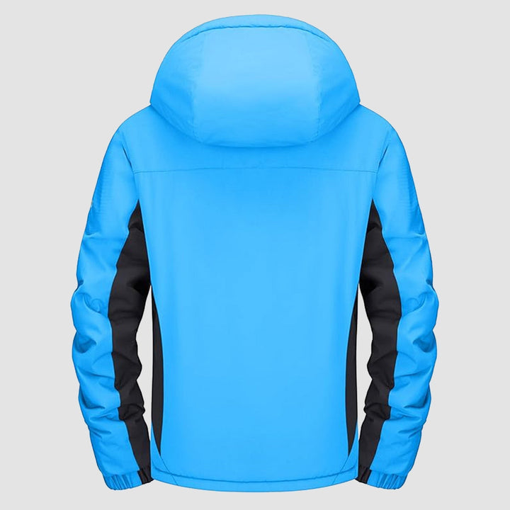 Women's Waterproof Fleece-Lined Ski Jacket with Hood