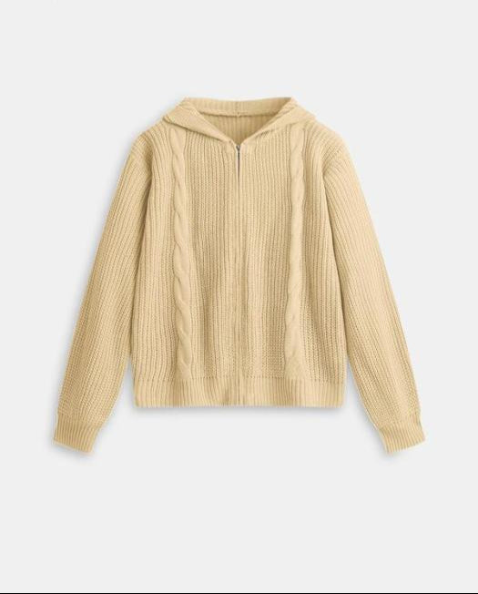 Angelica Soft Knit Hooded Sweater