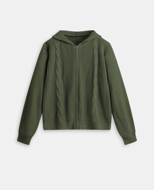 Angelica Soft Knit Hooded Sweater