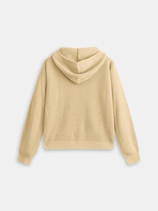 Angelica Soft Knit Hooded Sweater
